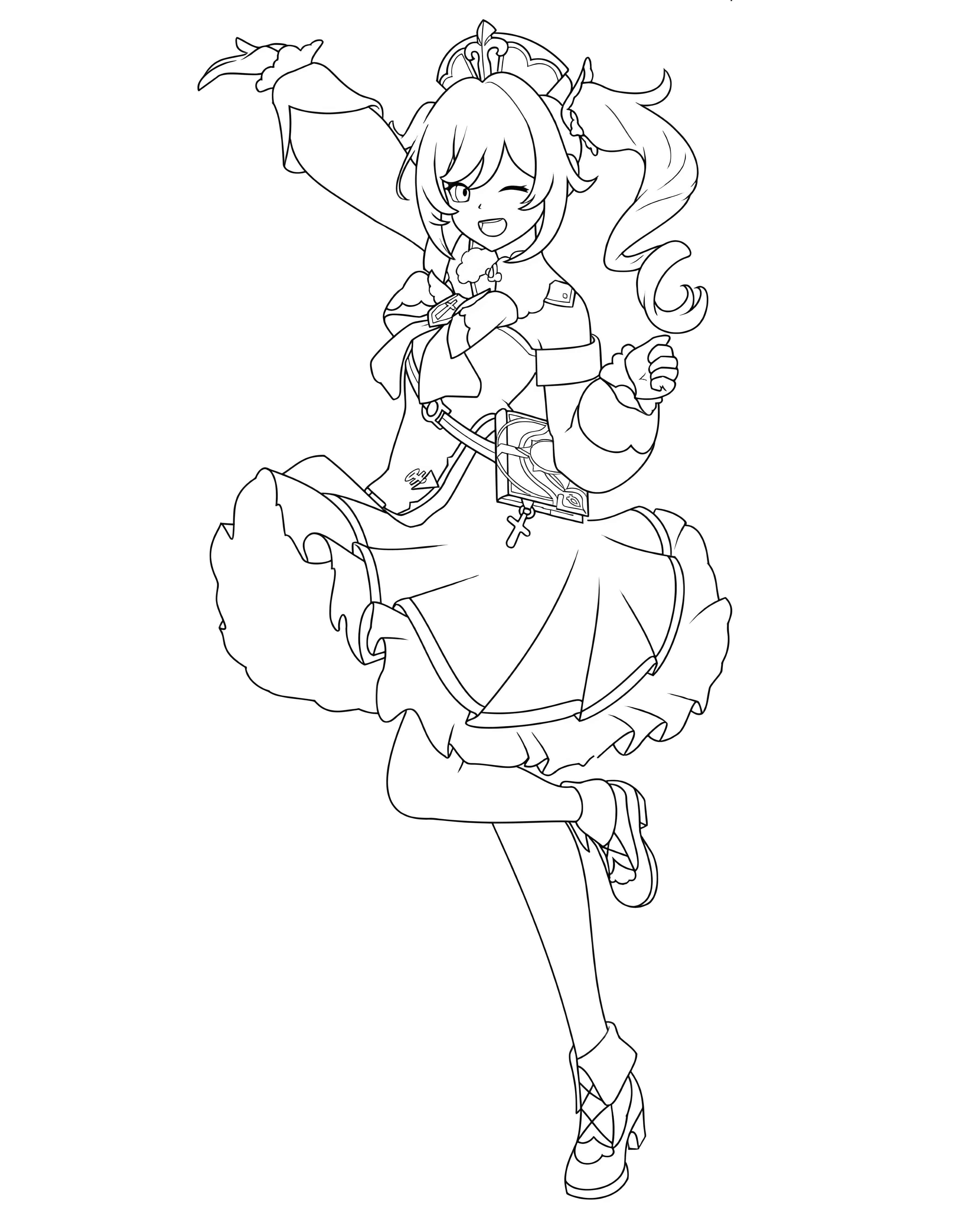 Раскраска Аниме 93