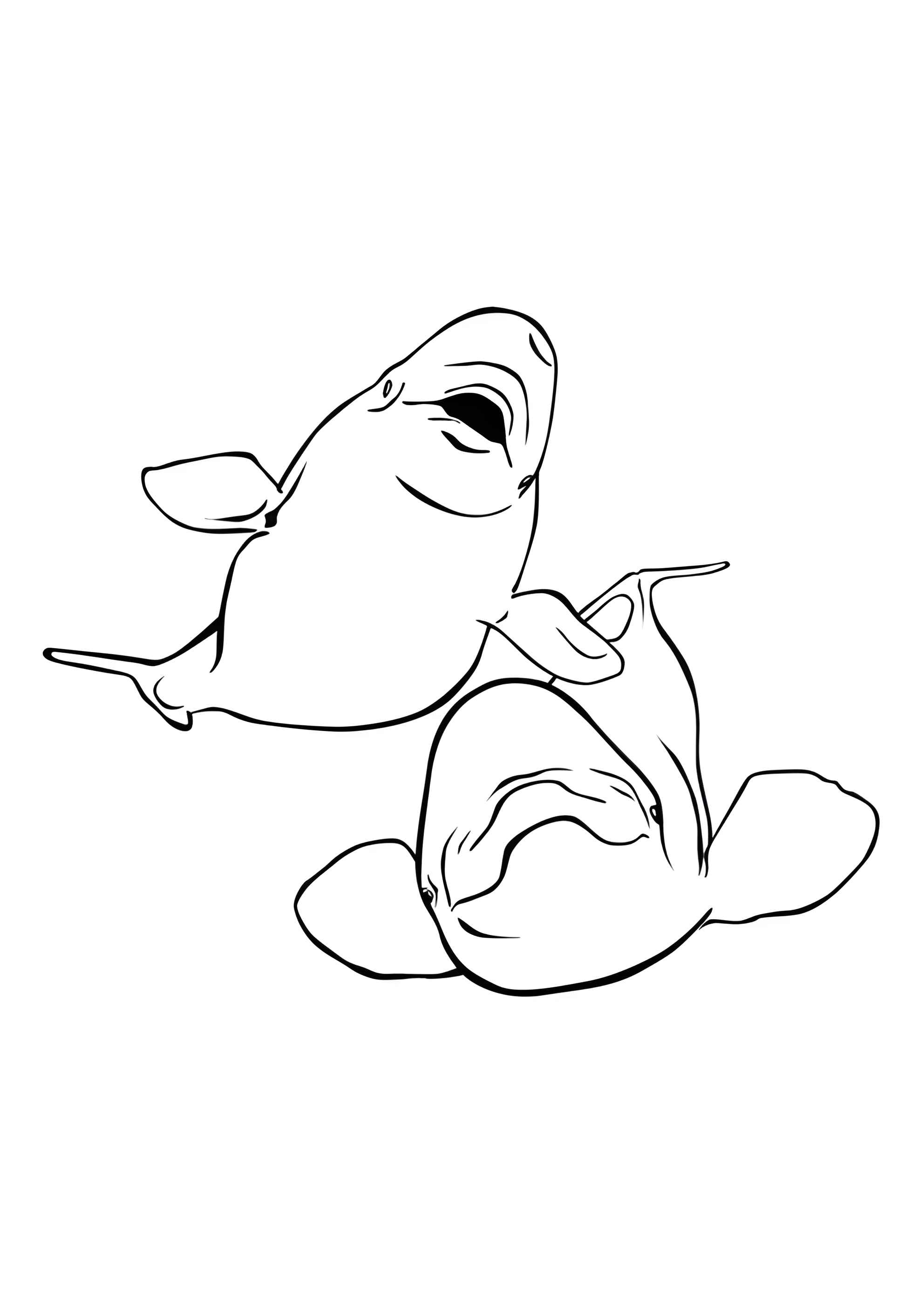 Раскраска Киты