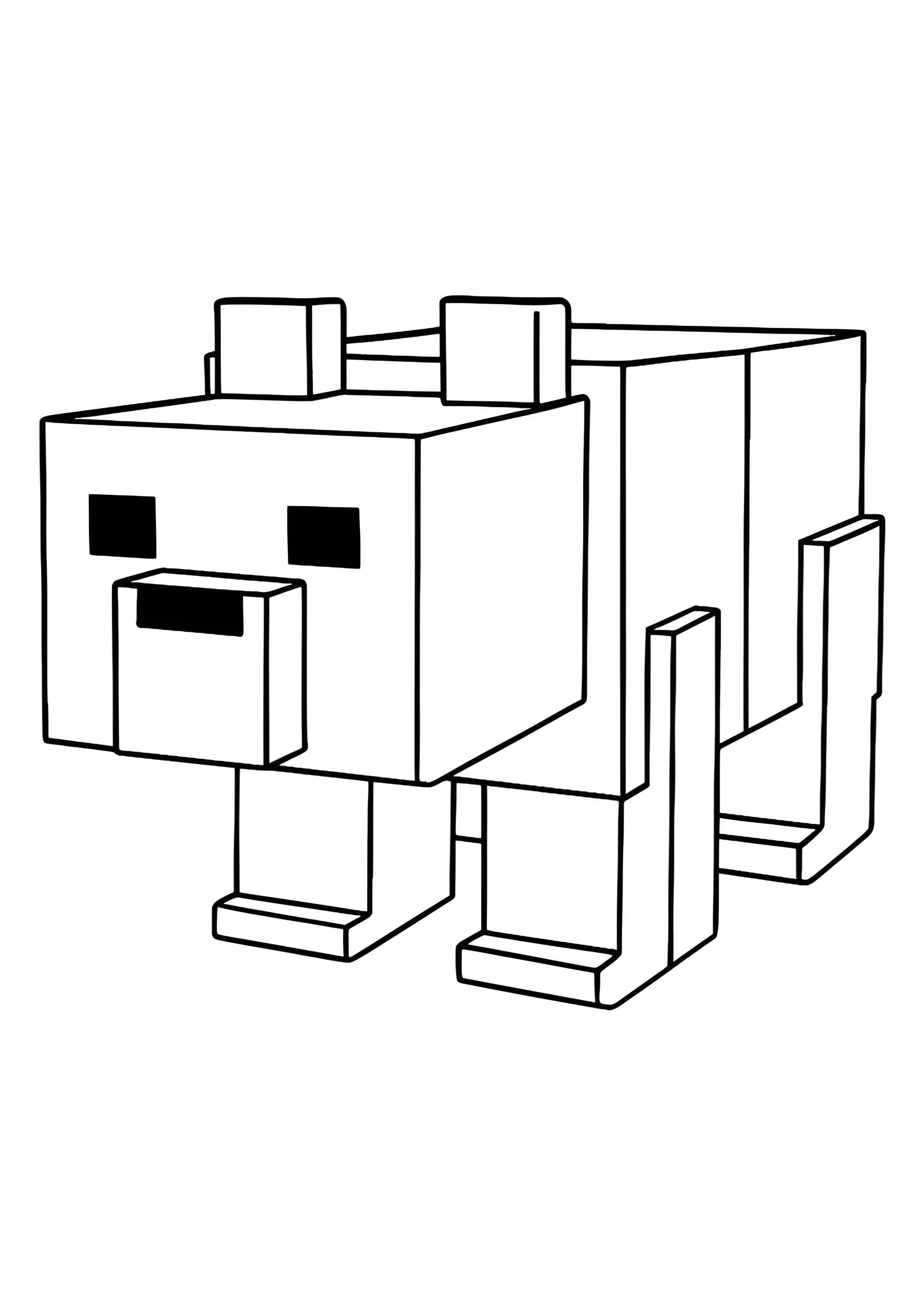 Раскраска Медведь из 99 ночей в лесу