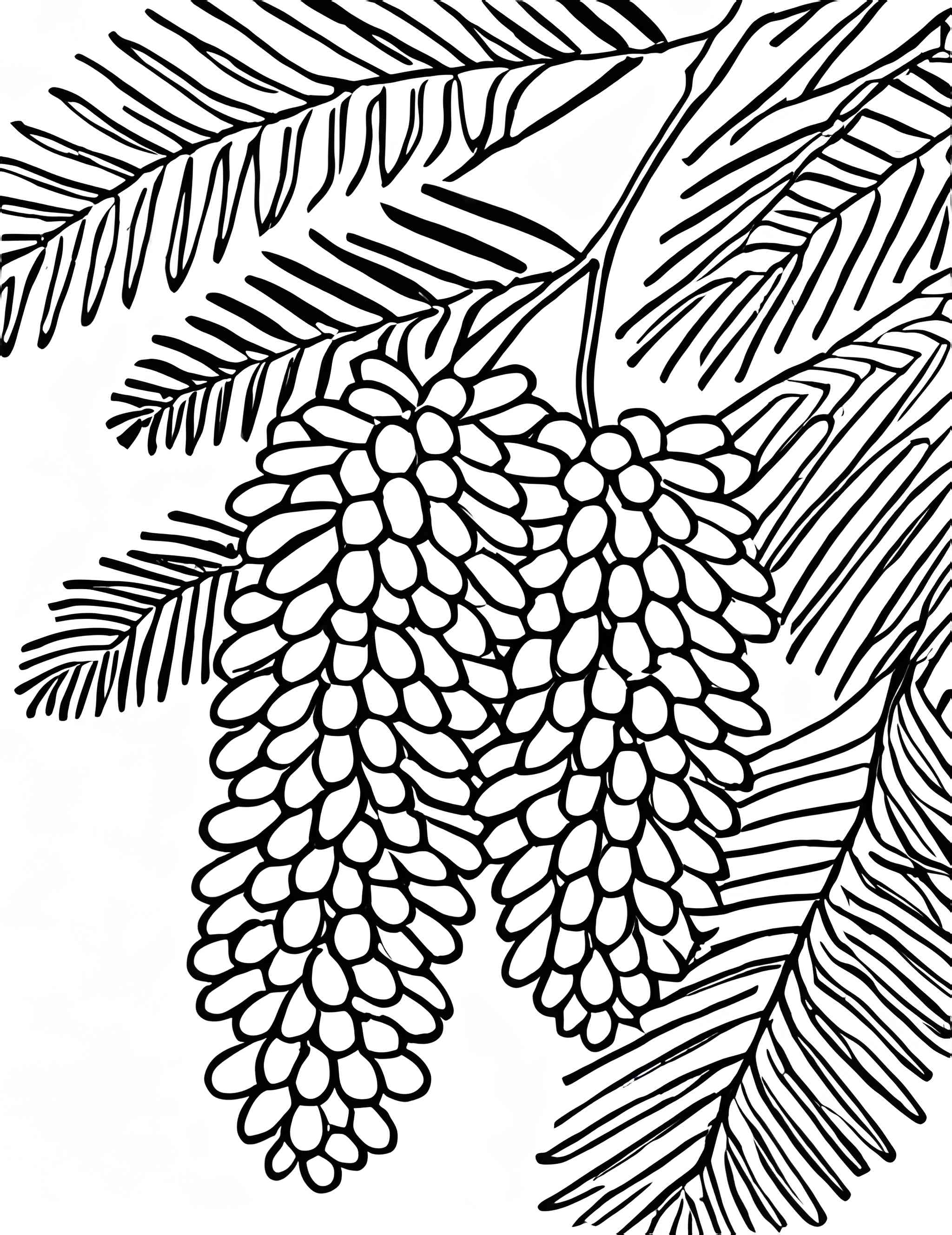 Раскраска Мимоза 15