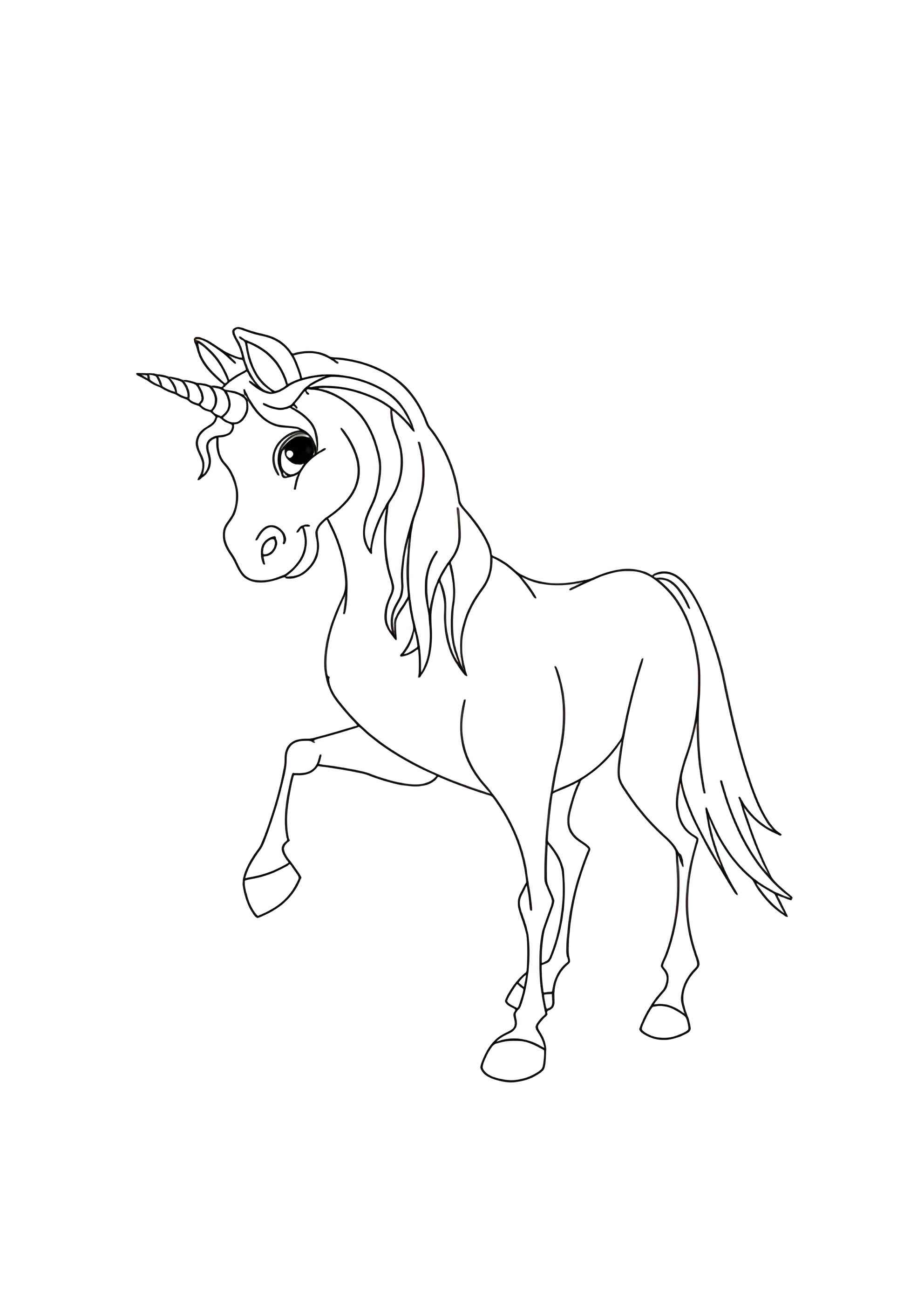 Раскраска Пони-малыш