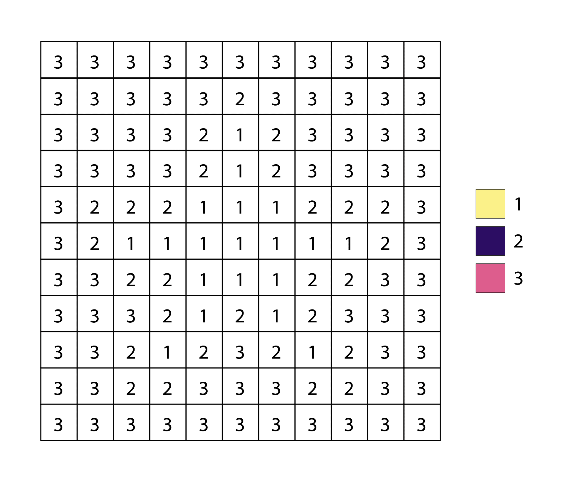 Раскраска Пиксельная графика Звезда